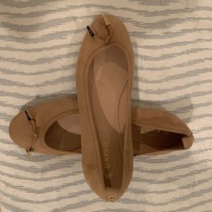 Tod's suede ballet flats